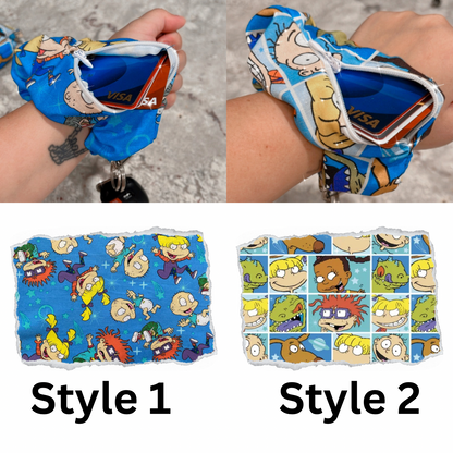 Rugrats Zipper Scrunchies